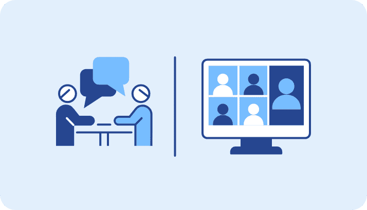 Ideal for face-to-face meetings or online presentations.